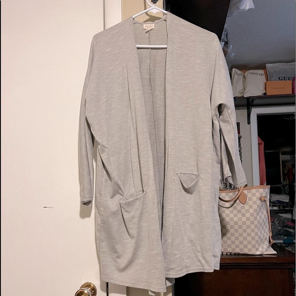New without tags striped kimono
